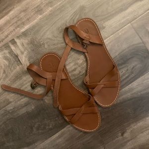 Madewell Leather sandals size 8